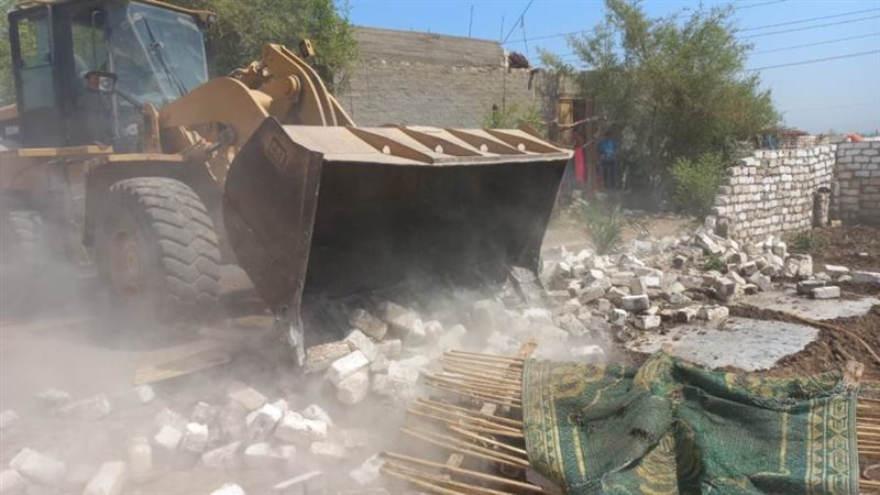 جانب من حملة الإزالات