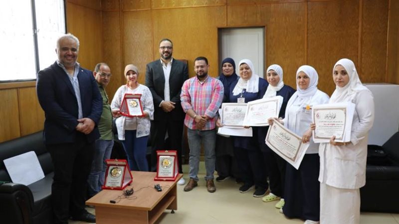 تكريم الفريق الطبي