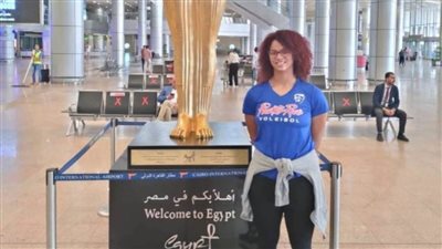 البورتريكية ديانا كارولينا رايس تصل القاهرة للانضمام لسيدات طائرة الأهلي
