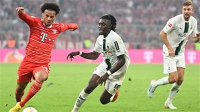 تعادل بايرن ميونخ وبوروسيا مونشجلادباخ في الدوري الألماني