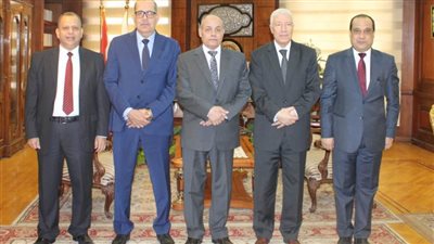 رئيس النيابة الإدارية يستقبل رئيس قضايا الدولة