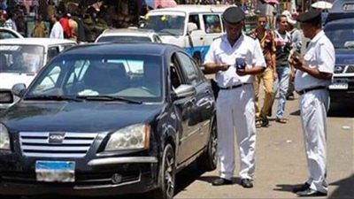 ضبط 416 مخالفة مرورية متنوعة بشوارع سوهاج