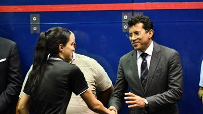 بحضور وزير الشباب والرياضة.. سيطرة مصرية على بطولة زد المفتوحة للإسكواش 2022