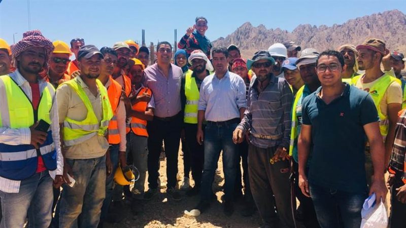 خلال الجولة التفقدية