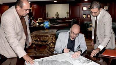 محافظ بني سويف يعتمد المخطط التفصيلي  لمدينة سمسطا