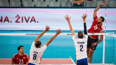 رجال الطائرة يواجهون إيران بالجولة الثانية بدور المجموعات بالمونديال العالمي