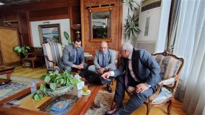 وزير الري ومحافظ الوادي الجديد يبحثان موقف المشروعات المائية بالمحافظة 