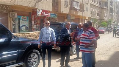 نورالدين: يتفقد أعمال توسعة الطرق الجديدة بكفرالشيخ 