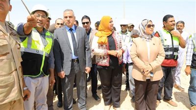 محافظ سوهاج يتفقد مشروعات تطوير الريف المصري 