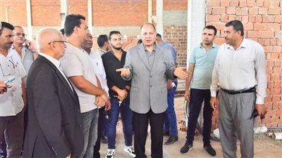 محافظ أسيوط يتفقد سير العمل بالمجزر الآلي بعرب بالعوامر وبتابع أعمال إنشاء المجزر الآلي بعرب مطير