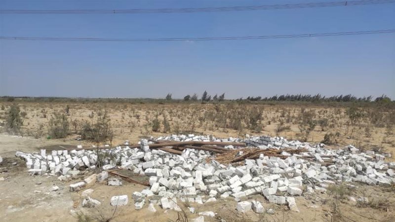 رفع وإزالة 844 حالة