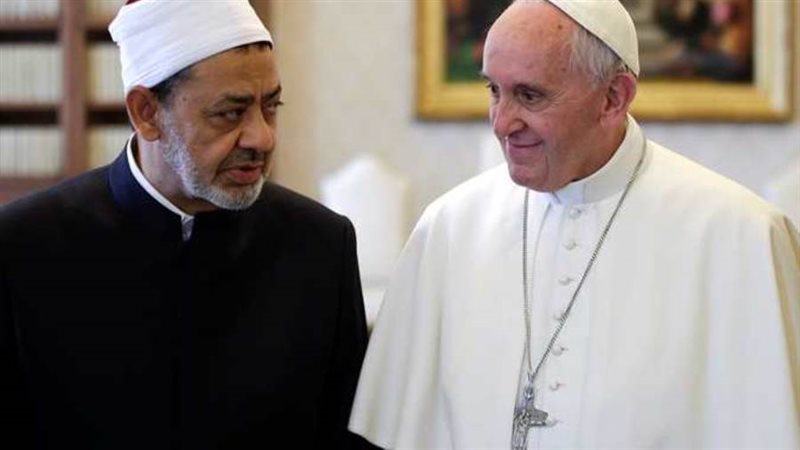 شيخ الأزهر وبابا