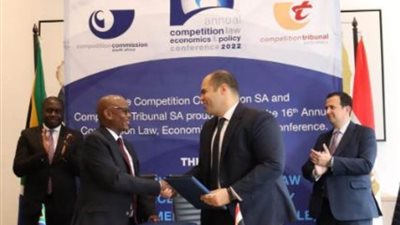  مصر وجنوب إفريقيا توقعان مذكرة تفاهم في مجال حماية المنافسة ومنع الممارسات الاحتكارية