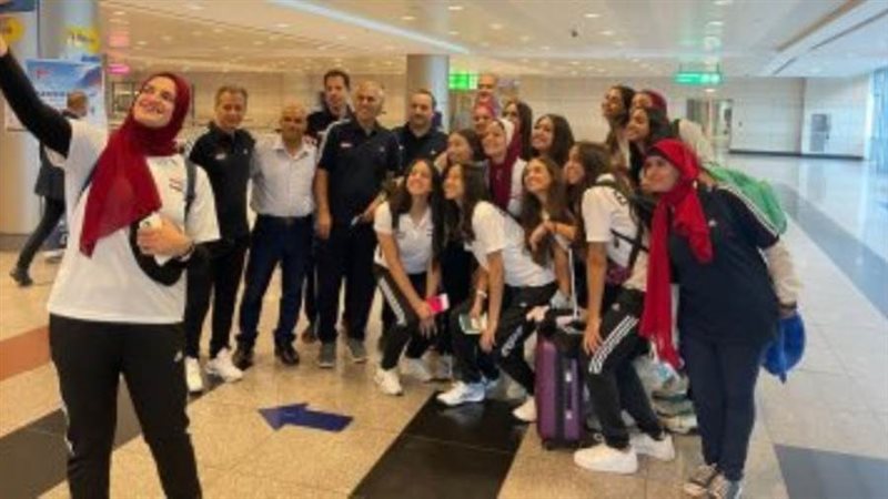 شابات منتخب الطائرة