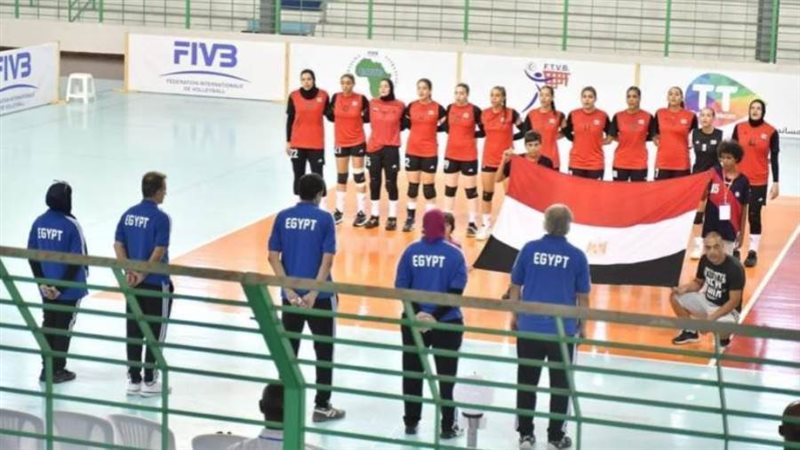 منتخب شابات الطائرة