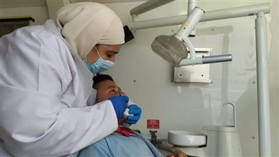 علاج 1400مواطن في قافلة لصحة بني سويف بقرية بني عقبة