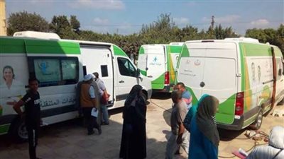 الكشف على 1300 مواطن في قافلة طبية مجانية في مركز دشنا بقنا