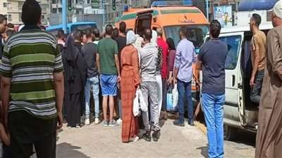 إصابة فتاتين أثناء عبور الطريق بشبرا الخيمة