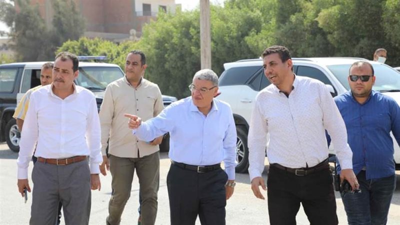 محافظ المنيا يتفقد