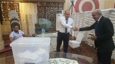 انتهاء عملية التصويت في انتخابات نقيب المحامين بلجان البحيرة