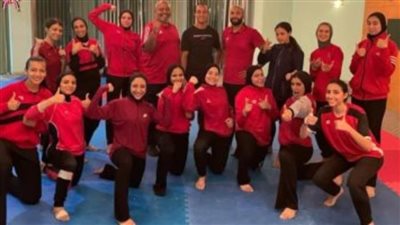 الفوج الأول لفراعنة الكاراتيه يتوجه إلى تونس للاشتراك ببطولة شمال إفريقيا 