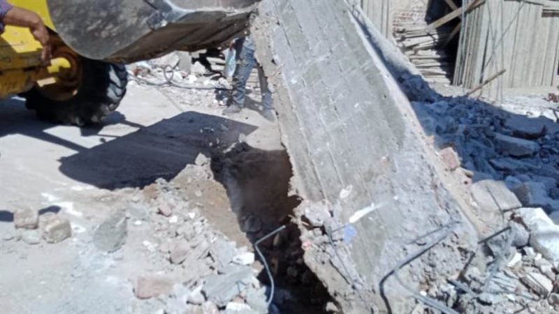 إزالة ٢٣ حالة تعد