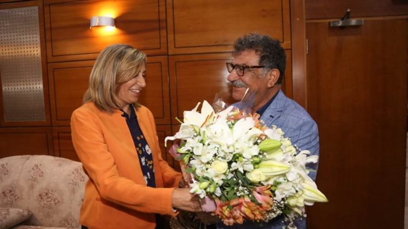 وزيرة الثقافة تحتفي