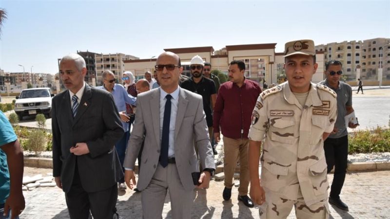 المنشاوى يتابع أعمال