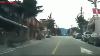 مشاهد مرعبة.. لحظة وقوع زلزال قوي في الصين.. 