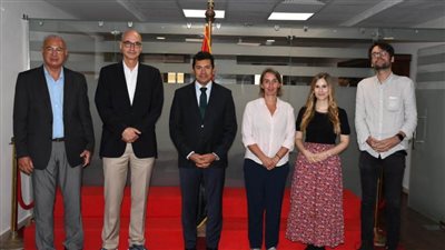 وزير الشباب والرياضة يستقبل وفد الصحافة الشبابية الألمان