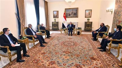 الرئيس السيسي يتسلم رسالة خطية من نظيره الجزائري 