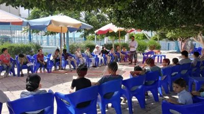 شباب كفر الشيخ تنظم تدريبات مشواري بنادي مطوبس الرياضي