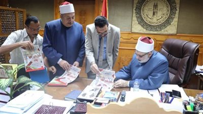 وكيل الأزهر يعتمد نتيجة الدور الثاني للشهادة الثانوية الأزهرية ‏بأقسامها ومعاهد فلسطين
