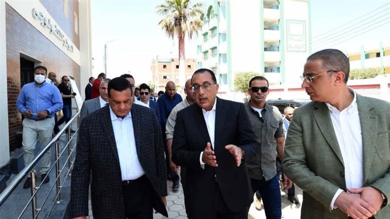 جانب من تفقد مدبولي