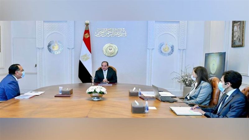 الرئيس السيسي خلال