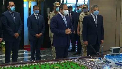 الرئيس السيسي يفتتح القرية الأولمبية لهيئة قناة السويس
