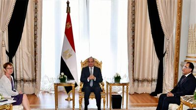 الرئيس السيسي اليوم يستقبل رئيسة البنك الأوروبي لإعادة الإعمار والتنمية