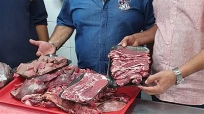 ضبط 2 طن مصنعات لحوم و17 طن دقيق مجهول المصدر بالقليوبية