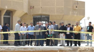 محافظ بني سويف يتفقد تطوير ورفع كفاءة قصر الثقافة ببني سويف الجديدة