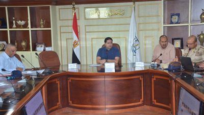 تنفيذ مشروع التدريب العملي المشترك (صقر 103) لمجابهة الأزمات والطوارئ ببني سويف