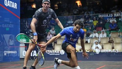 طارق مؤمن يتأهل لنصف نهائي بطولة قطر كلاسيك للإسكواش