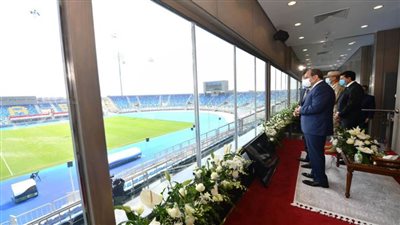 9 صور توثق افتتاح الرئيس السيسي للقرية الأولمبية لهيئة قناة السويس بالإسماعيلية 