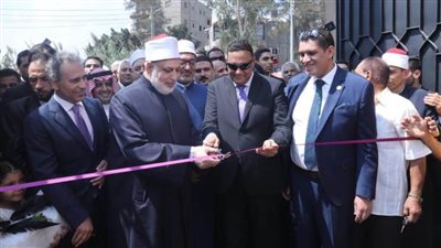 قيادات الأزهر ومحافظ الدقهلية يفتتحون مجمع معاهد أزهرية بنبروه