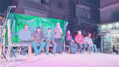 إقبال كبير على المسرح المتنقل للثقافة بكفر الشيخ