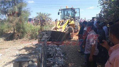 تنفيذ 9 قرارات إزالة من الموجة الـ20 بكفر الشيخ