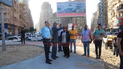 نورالدين: يتفقد أعمال إنشاء المحاور الجديدة بكفر الشيخ