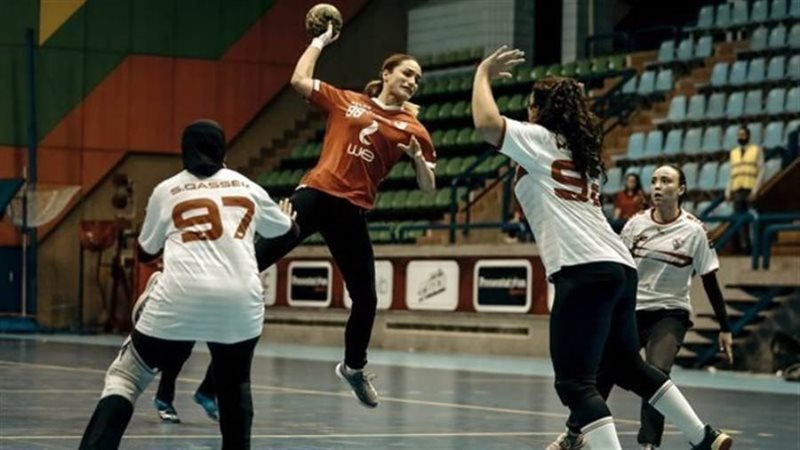 سيدات يد الأهلي ضد