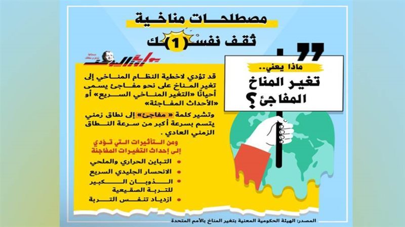 تغير المناخ المفاجيء