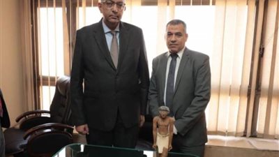 مصر تسترد تمثالين أثريين من بلجيكا (صور)
