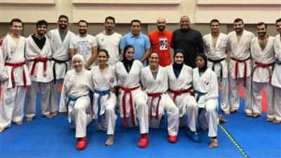 فراعنة الكاراتيه يعودون من تونس بـ38 ميدالية